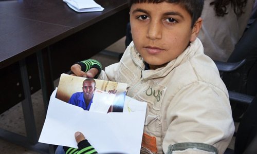 Syria crisis: Uplifting letters of hope - PHOTO