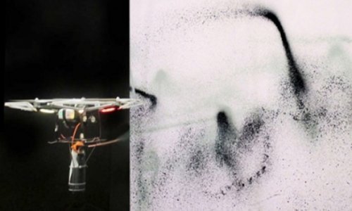 Spraycopter: the drone that does graffiti - VIDEO