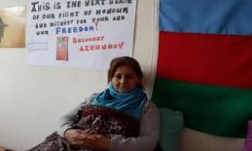 Mothers and sons hunger strike in Azerbaijan