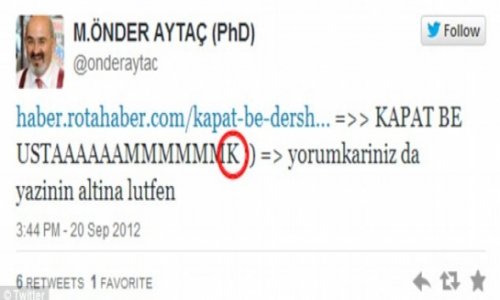 Turkish journalist jailed for 10 months for a 'typo' on Twitter