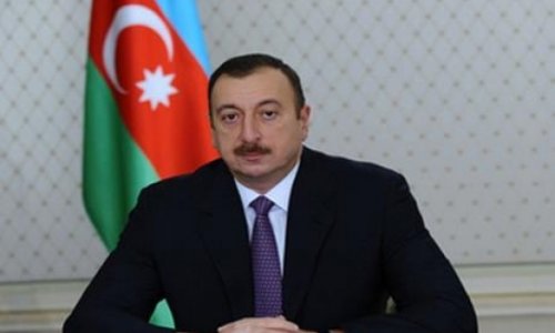 President Aliyev inaugurates new ruling party office in Agdas