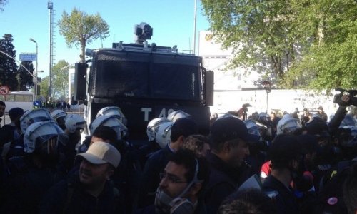 Turkey May Day protests hit by tear gas near Taksim Square - PHOTO