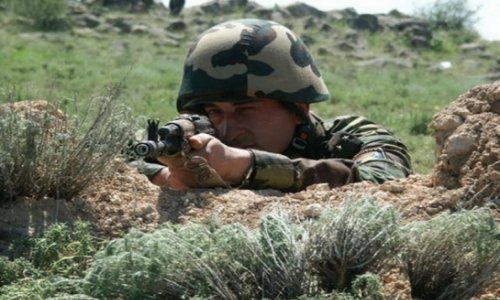 Armenians fire on positions of Azerbaijani Armed Forces in several directions