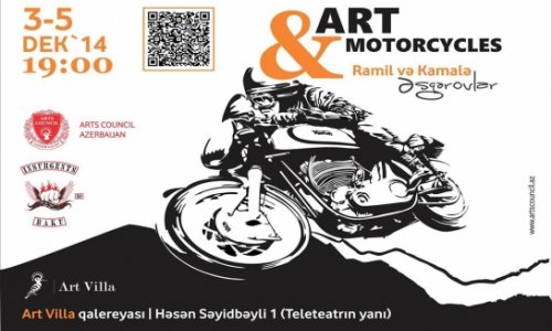 В Баку пройдет выставка "Art & Motorcycles"