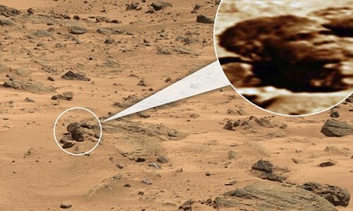 Is Barack Obama's head on MARS?