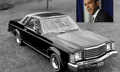 Obamanın ilk avtomobili - Foto