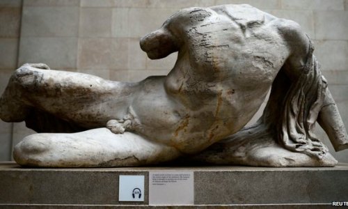 Elgin Marbles: British Museum loans statue to Russia