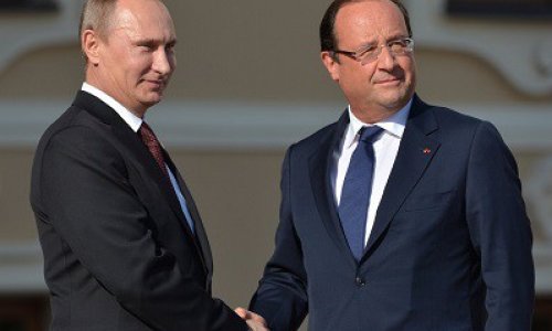 Путин и Олланд встретятся в Москве