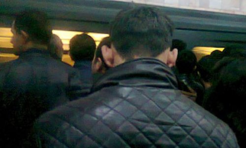 Bakı metrosunda biabırçılıq