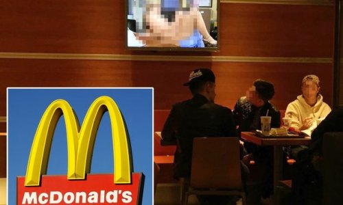 McDonald's показал посетителям откровенное видео