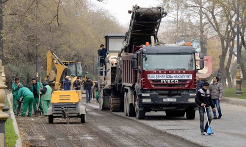 Ограничено движение на участке одного из крупных проспектов в Баку