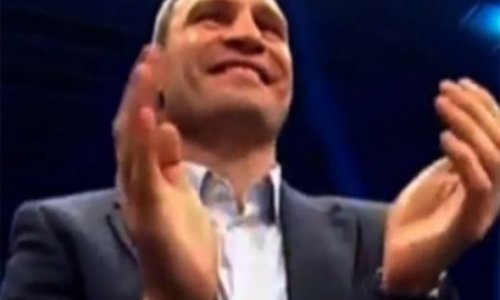 Виталий Кличко стоя аплодировал азербайджанцу