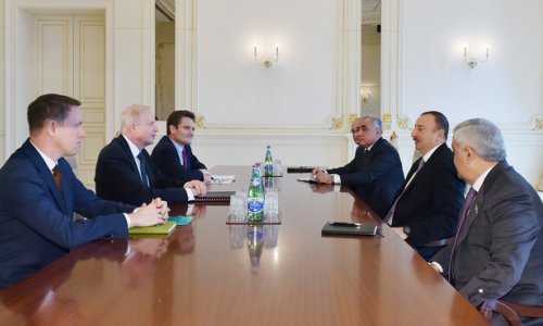 BP CEO Dudley visits Azerbaijan president in Baku