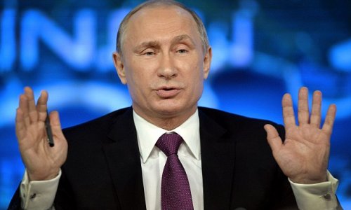 Putin accuses slurring journalist of being drunk