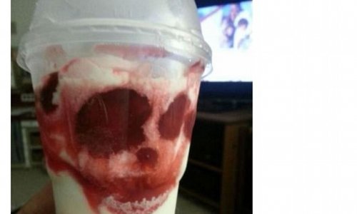 McDonald's customer finds 'souls of the damned' floating in fast food sundae