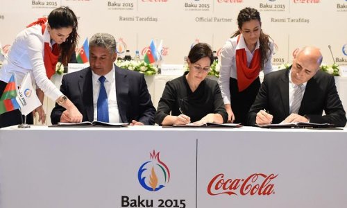 Baku 2015 European Games signs Coca-Cola as official partner