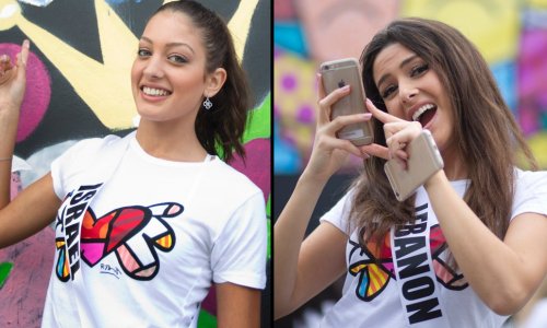 Miss Lebanon distances herself from photo with Miss Israel