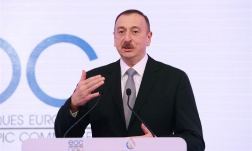 İlham Əliyev müharibələri dayandırmaqla bağlı çağırış etdi - FOTOLAR