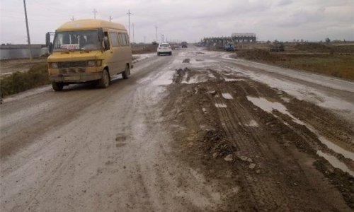 Bakıda avtobus sürücülərinin etirazı - Video