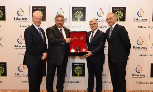 Baku 2015 European Games signs Azersun and Bazarstore as official supporters