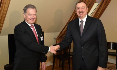 Presidents of Azerbaijan and Finland meet in Munich