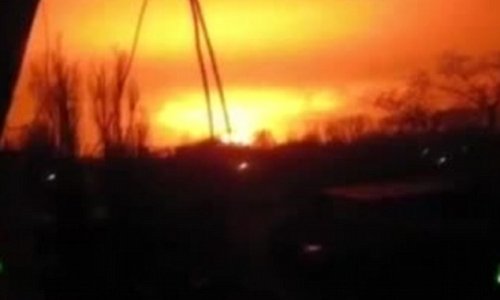 Giant explosion sparks fears of a 'tactical nuke' in Ukraine