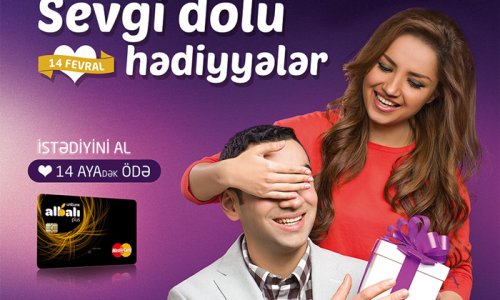 Unibankdan əsl sevgi hədiyyəsi