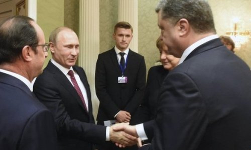 Ukraine crisis: Leaders agree peace roadmap