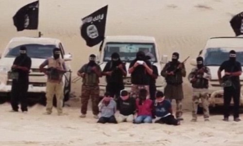 ISIS release beheading video showing the murder of eight men
