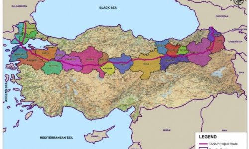 Turkey determined to build TANAP gas pipeline