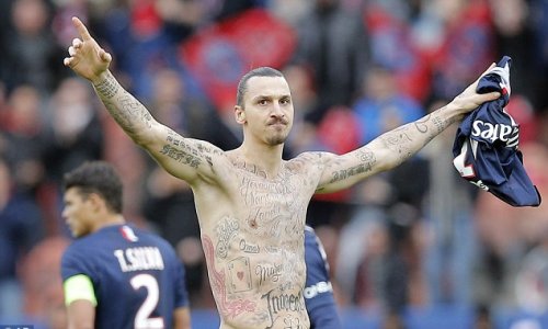 Ibrahimovic tattooed names of 50 starving people on his body