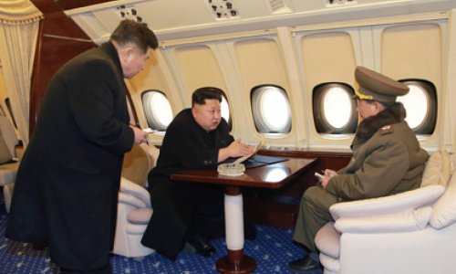 Интерьер личного самолета Ким Чен Ына