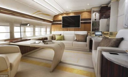 Inside the superyacht of the skies!