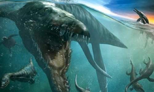 Обнаружен скелет морского динозавра