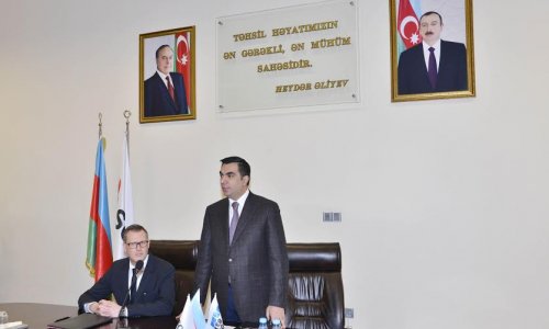 Bakı Ali Neft Məktəbi şirkətlə əməkdaşlıq müqaviləsi imzaladı