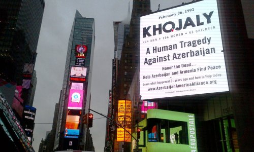 Azerbaijani-American Alliance launches Khojaly campaign