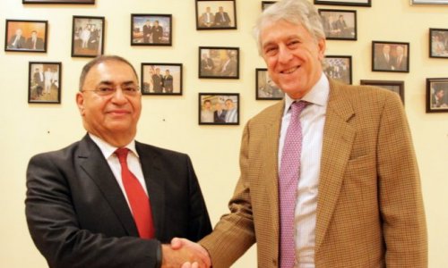 Asim Mollazade meets Argentinian Ambassador Carlos Dante Riva