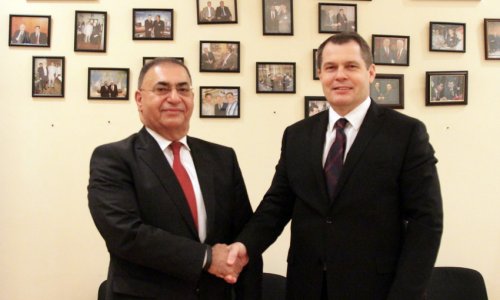 Asim Mollazade meets with Czech Ambassador Vitezslav Pivonka