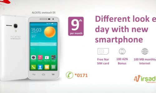 Buy Alcatel D5 Smartphone and Get Your Nar Mobile Bonuses!