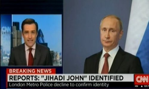 CNN в сюжете о палаче ИГ показал Путина