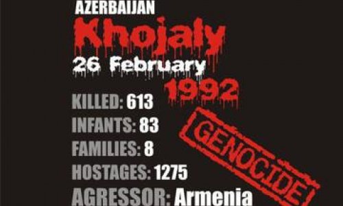 Theme of Khojaly genocide becomes major in Twitter