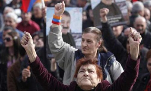 Оппозиция провела митинг в Ереване