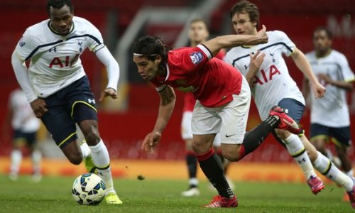 Radamel Falcao: Man Utd striker faces Tottenham Under-21s