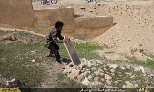 Now ISIS turn their savagery on the dead