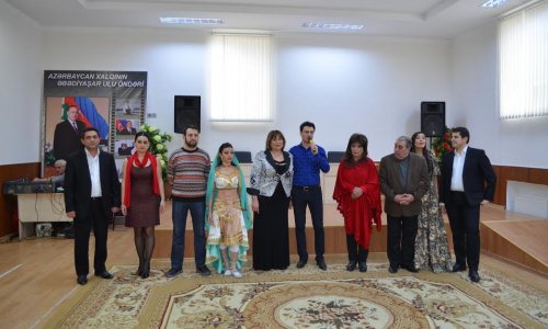 Musiqili Teatrın kollektivi Gənclərin Peşə Reabilitasiya Mərkəzində - Fotolar