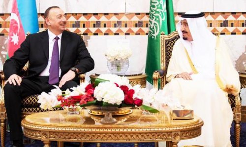 Aliyev visits Saudi Arabia, meets King Salman