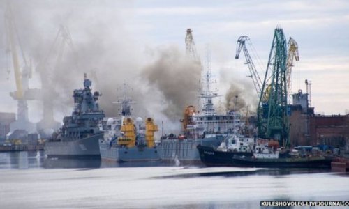 Russian nuclear submarine fire put out in Arctic dock