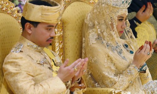 Sultan of Brunei's son celebrates wedding with mind-boggling splendour