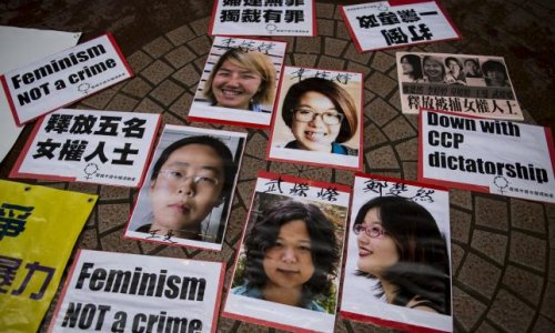 China frees five women activists on bail after outcry