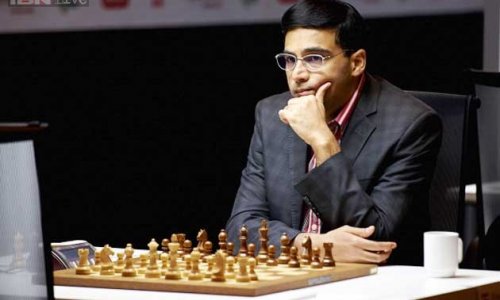 Anand draws with Giri in Azerbaijan Chess